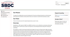 Desktop Screenshot of iowasbdc.ecenterdirect.com