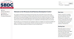 Desktop Screenshot of mnsbdc.ecenterdirect.com