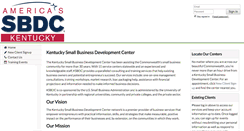 Desktop Screenshot of kysbdc.ecenterdirect.com